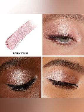 Too Faced Quickie Queen Cream Eyeshadow Stick in Fairy Dust | New | Long Wear